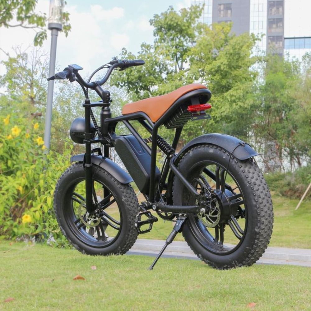 Fatbike Local Spot Factory V8 Electric Bike 48v Mountain Ebike Fat Tire V20 Cheap Price Dirt Bike Electric Hybrid Bike