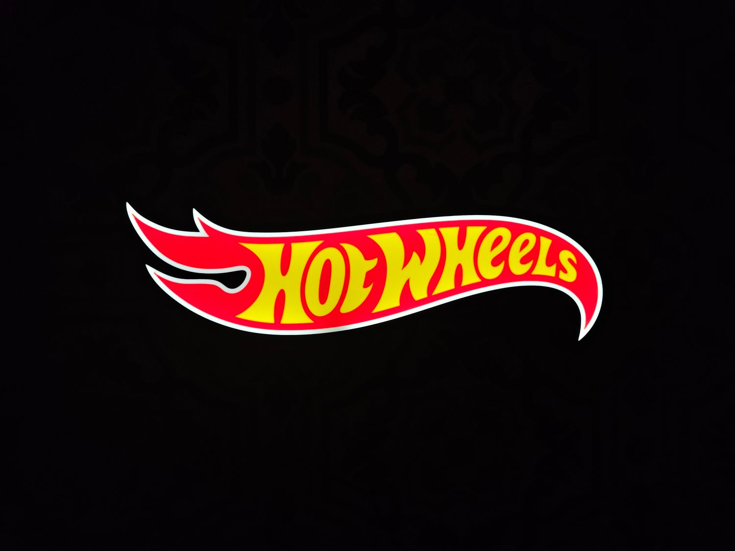 Hot Wheels LED Lightbox Sign