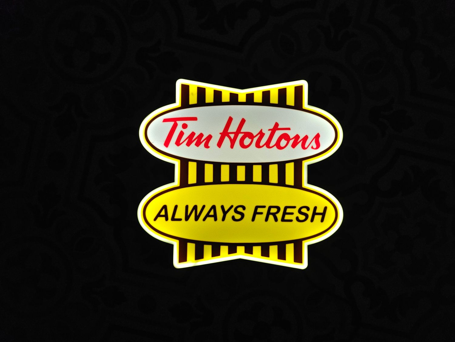 Tim Hortons Retro LED Lightbox Sign