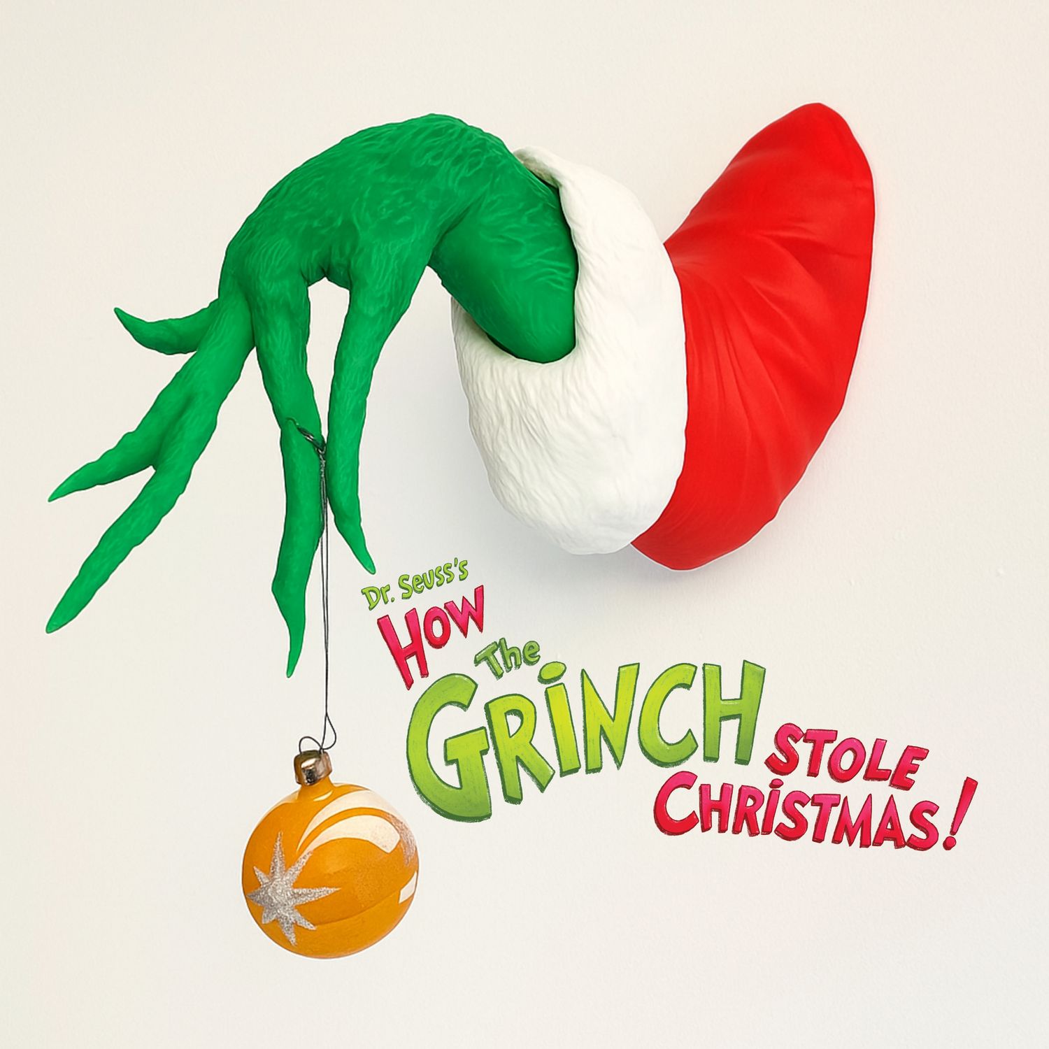 Grinch Hand Ornament Holder