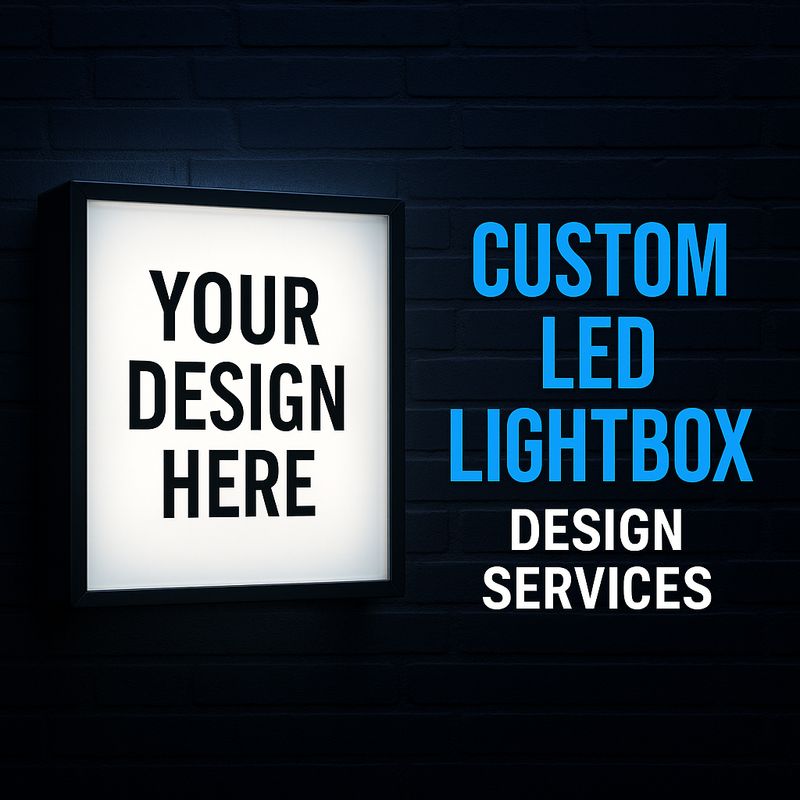 Custom LED Lightbox Design