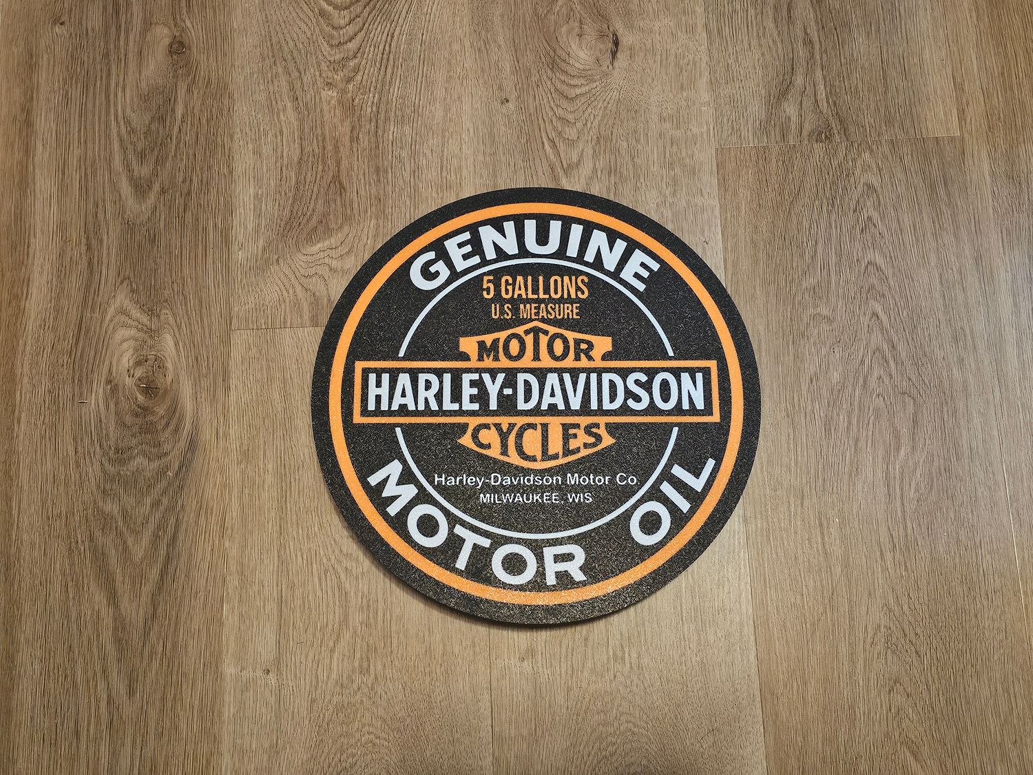 Harley Havidson Oil -  LED Lightbox Sign