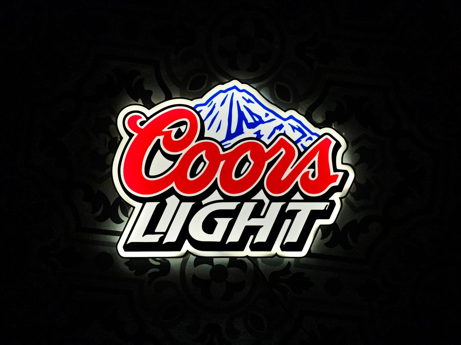 Coors Light LED Lightbox Sign