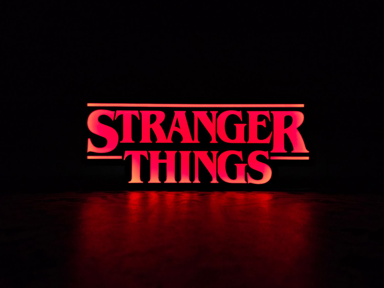 Stranger Things LED Lightbox Sign