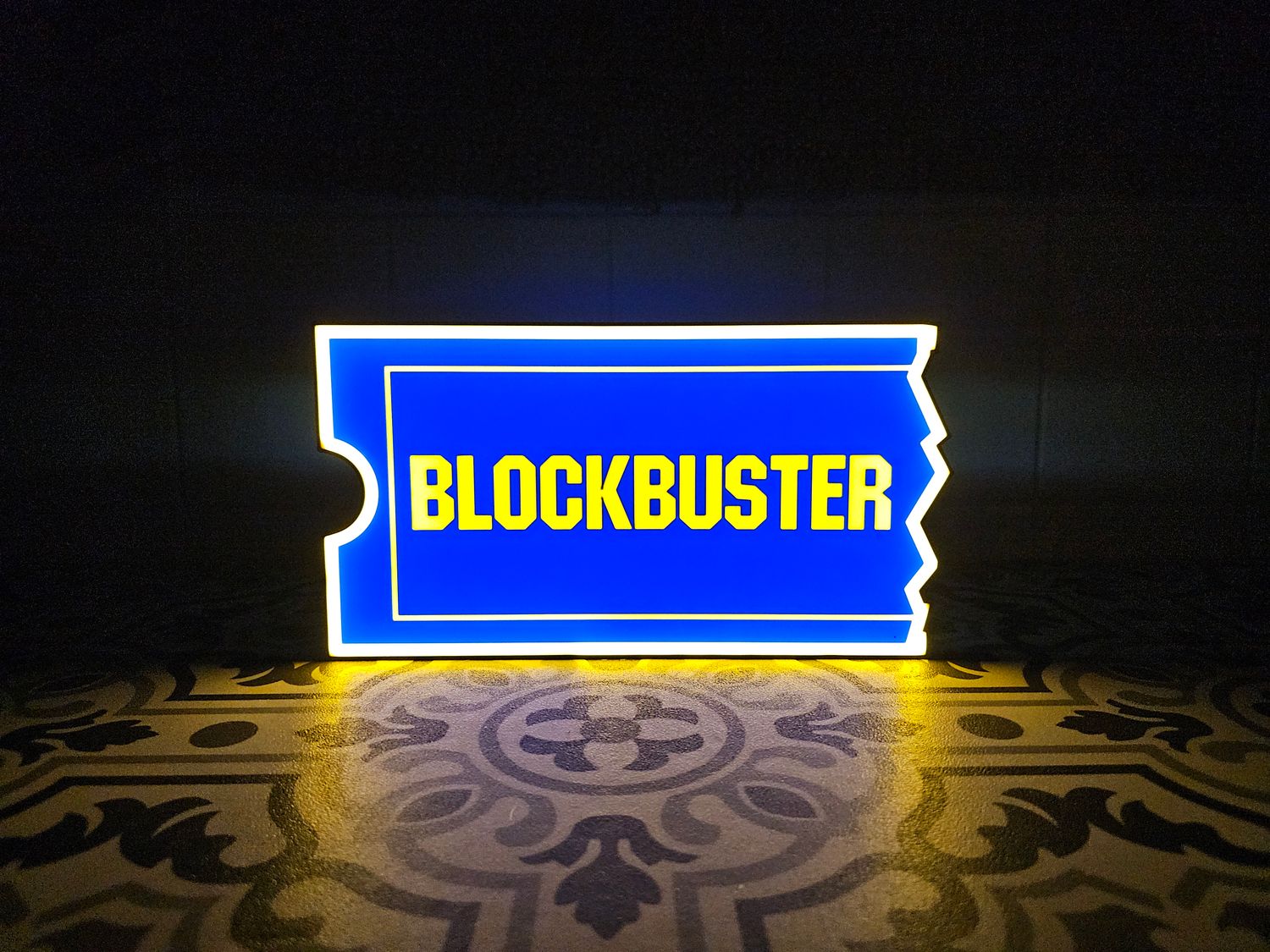 Blockbuster LED Lightbox Sign