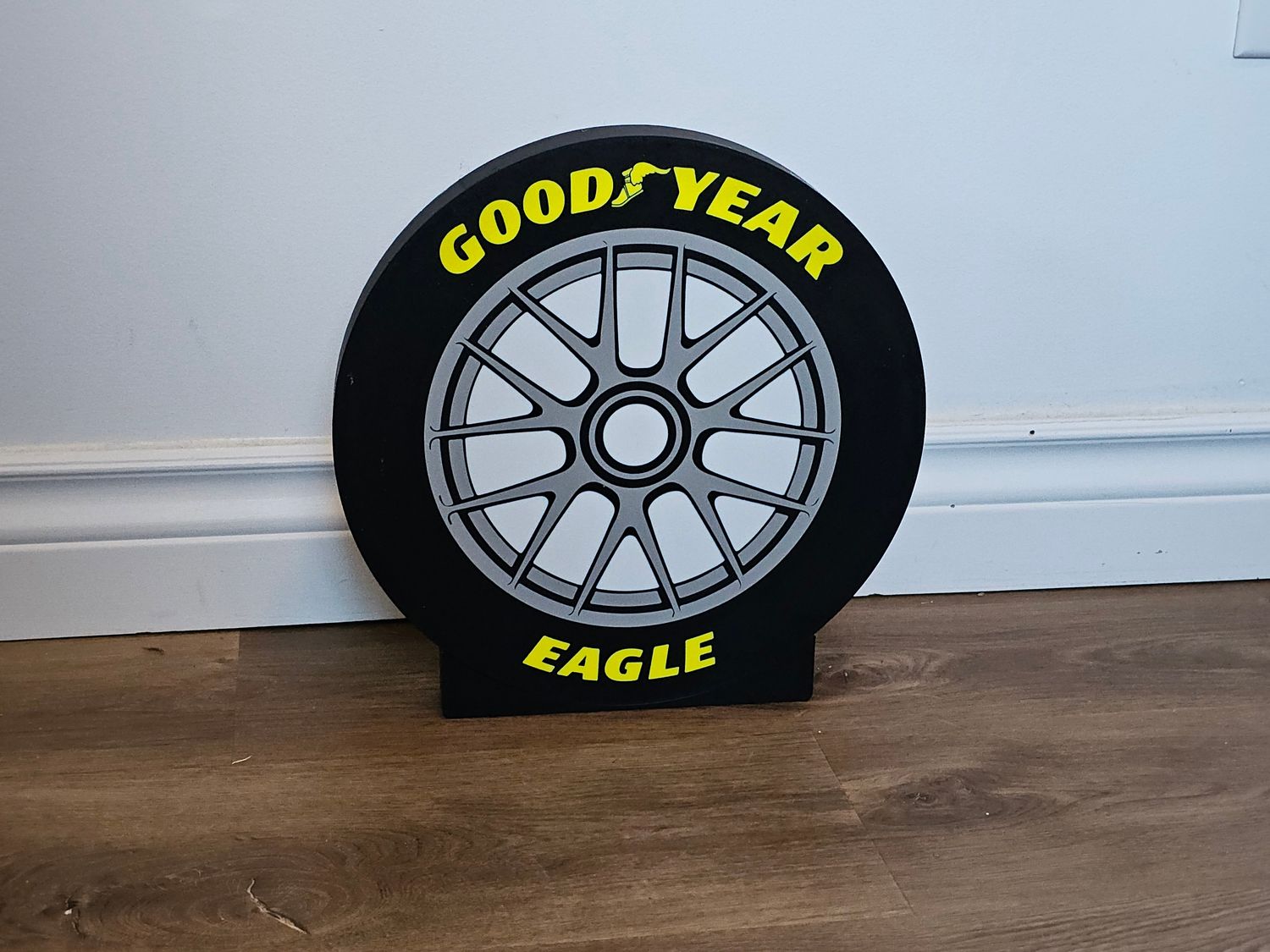 NASCAR Goodyear Tire and Wheel LED Lightbox Sign