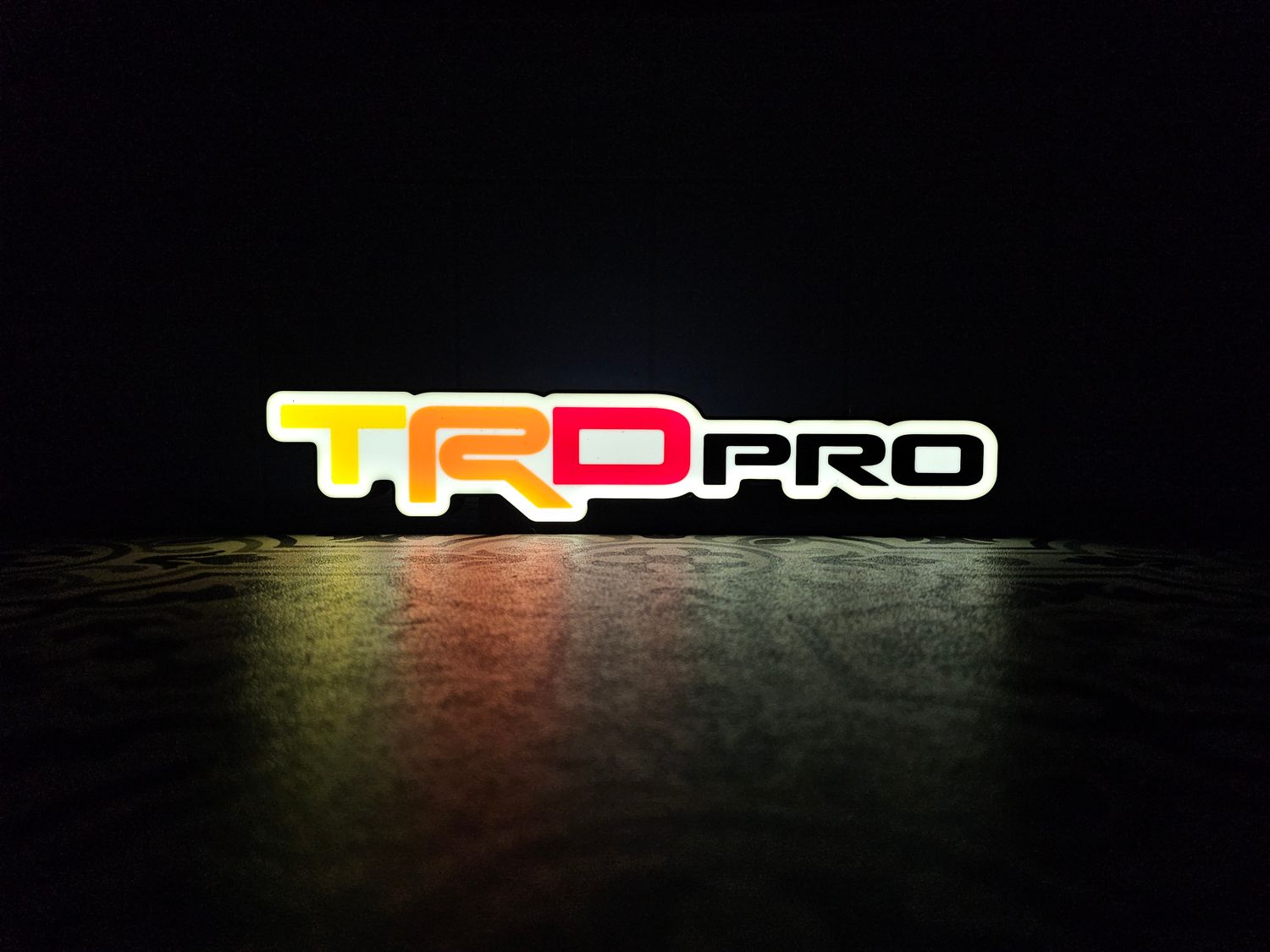 TRD Pro LED Lightbox Sign
