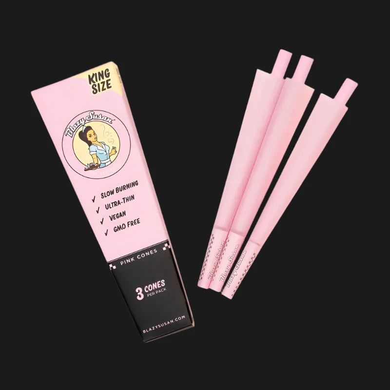 Blazy Susan King Size Pink Cones 3 Pack