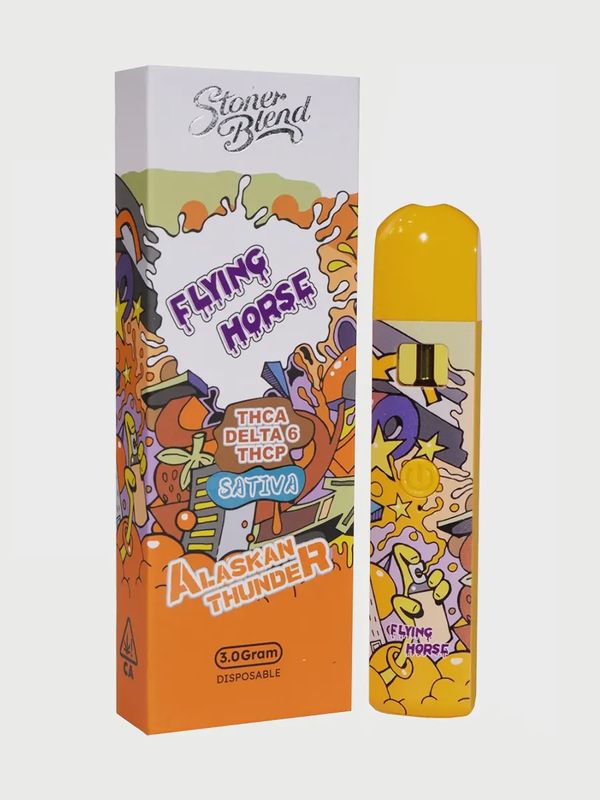 Flying Horse 3G Dispo Alaskan Thunder  THC-P (Sativa)