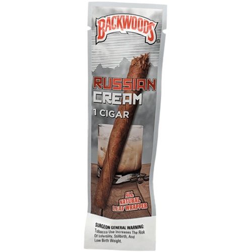 Backwoods Cigar single, Flavor: Russian Cream
