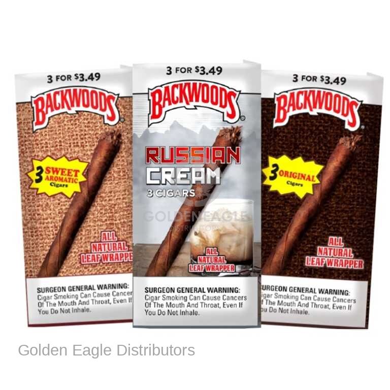 Backwoods Leaf Wrap 3Pk