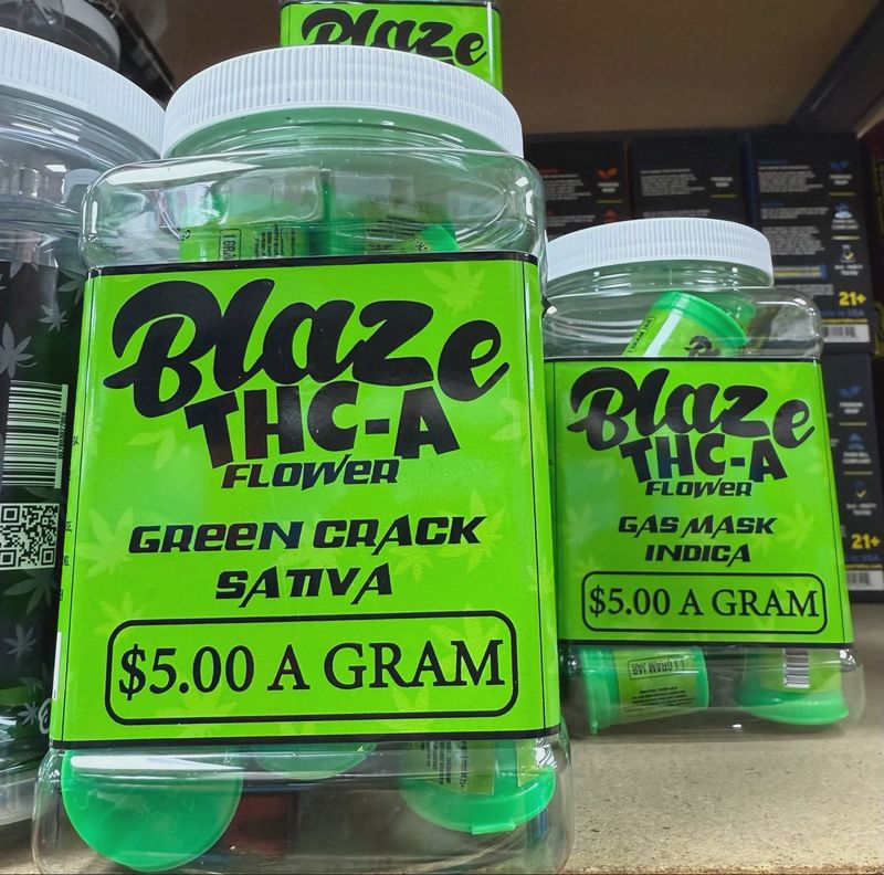 Blaze THCA Flower 1 Gram $5