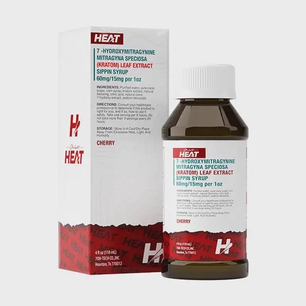 Heat 7-Hydroxymitragynine Sippin Syrup