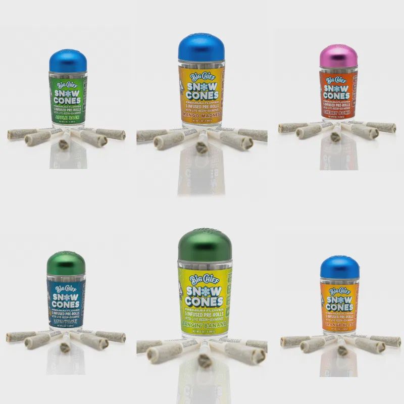 Lil Chiefs Snow Cones Diamond Pre rolls 5 Count