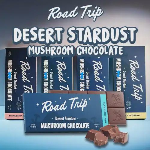 Road Trip Mushroom Chocolate Bar