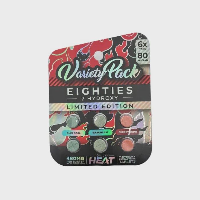 Heat Eighties 7Hydroxy 6 Tabs 80 MG