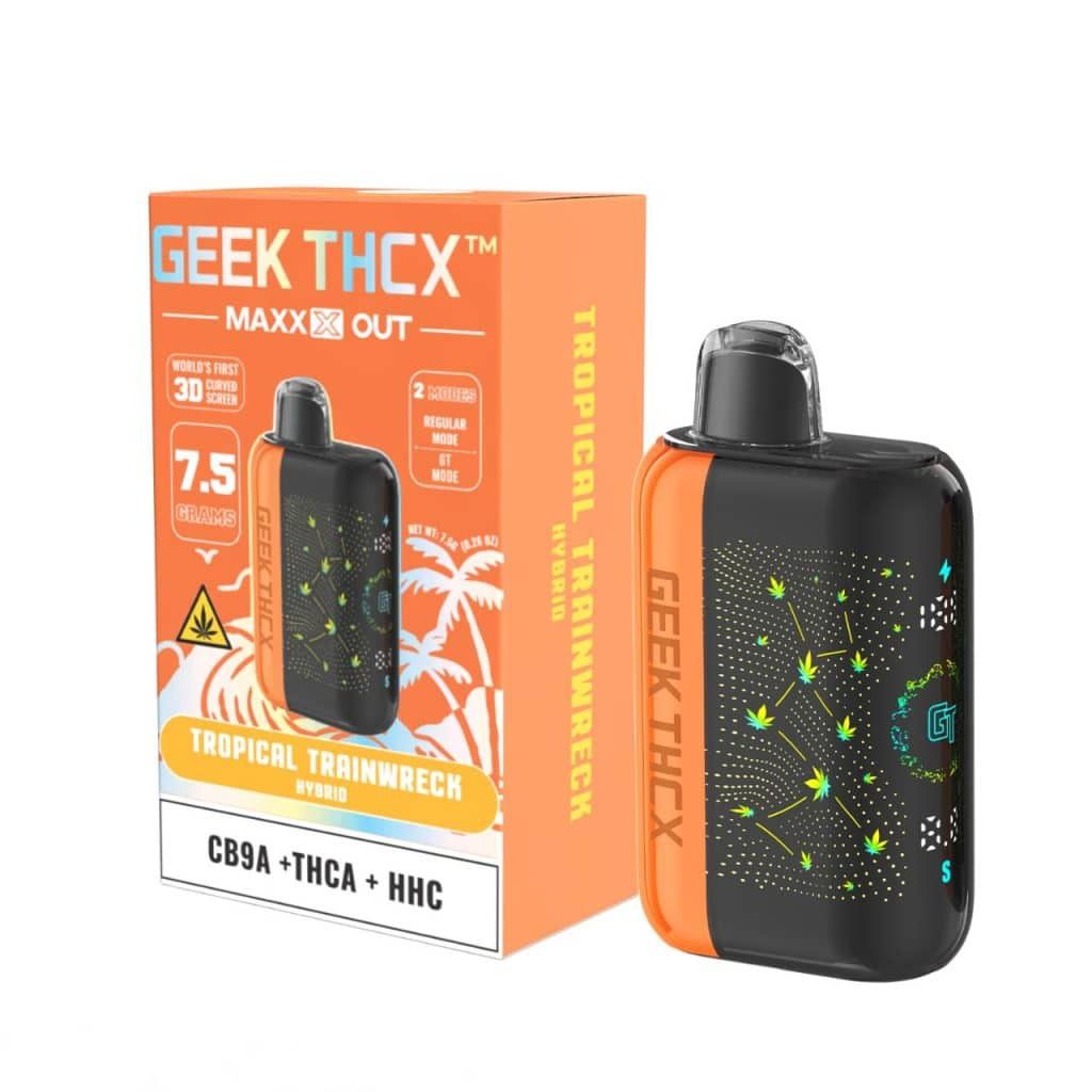 Geek THCX 6 Grams, Strain: Tropical Trainwreck (Hybrid)