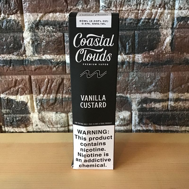 6mg Vanilla Custard Coastal Clouds 60mL