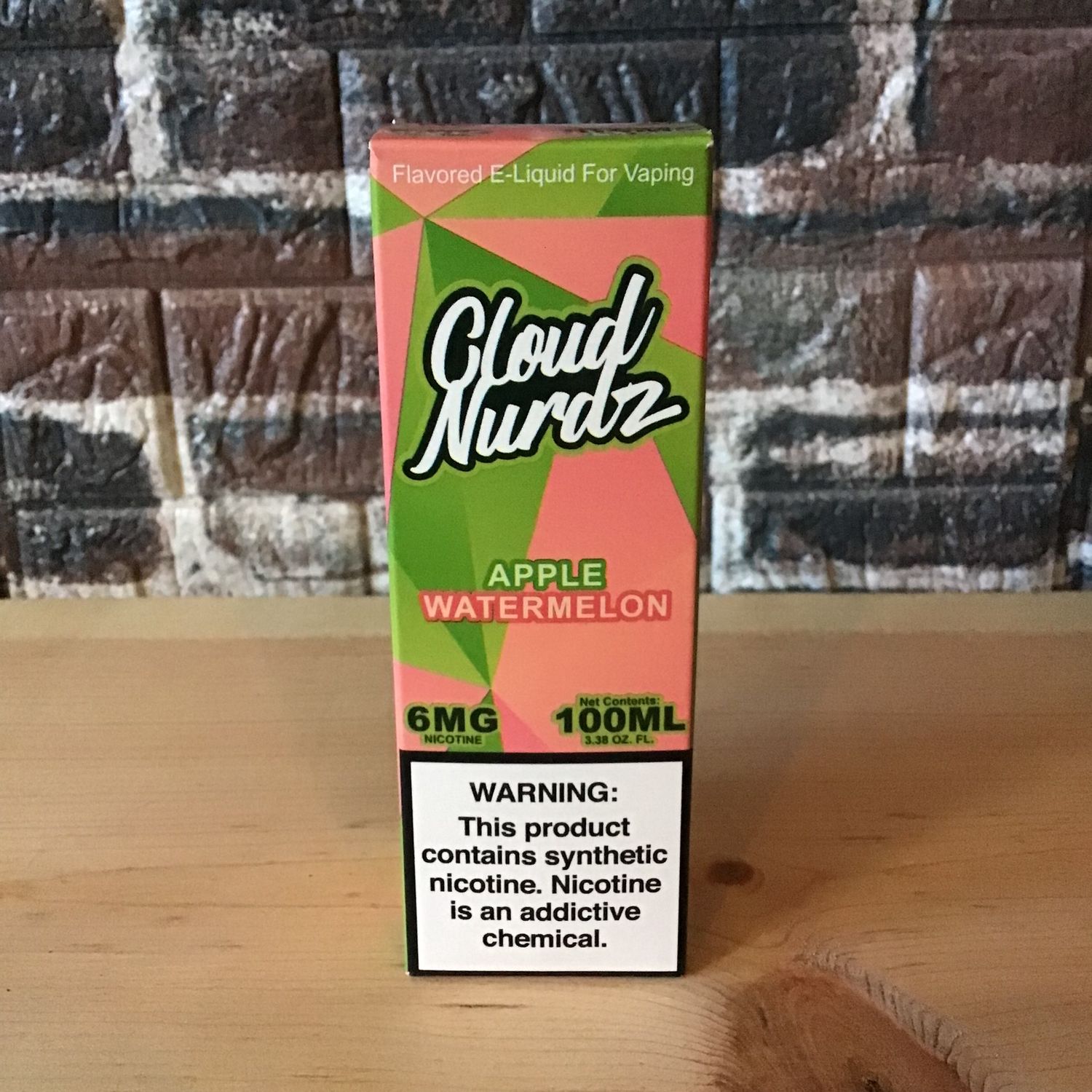 6mg Apple Watermelon Cloud Nurdz 100mL