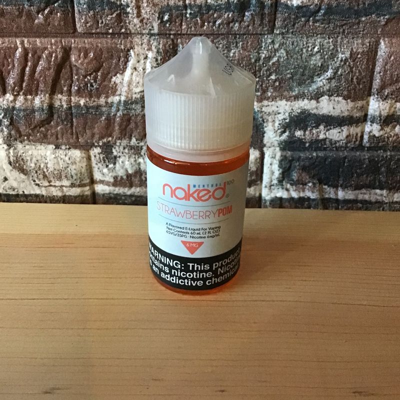 6mg Strawberry POM Naked 100 60mL