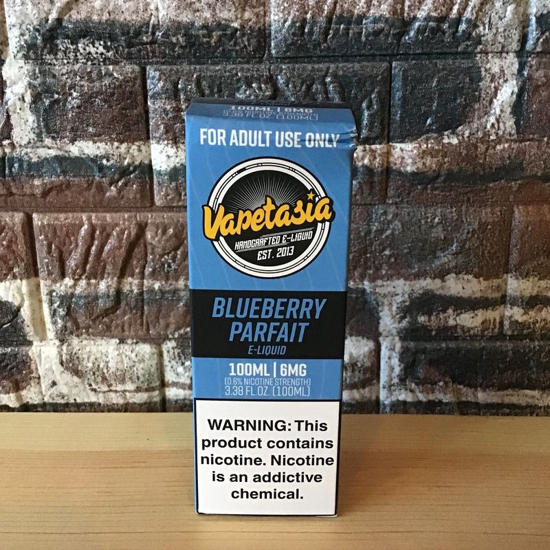 6mg Blueberry Parfait Vapetasia 100mL