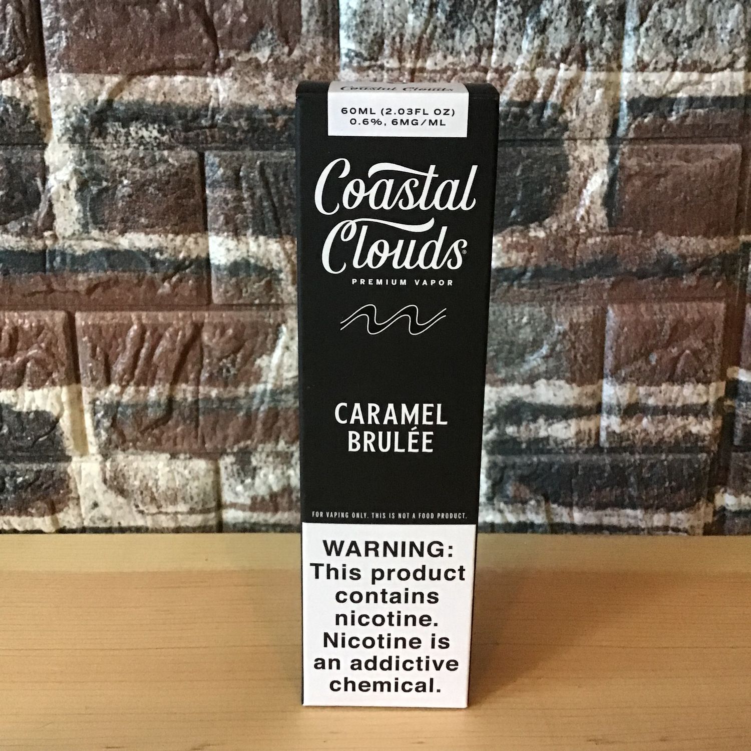 6mg Caramel Brulee Coastal Clouds 60mL