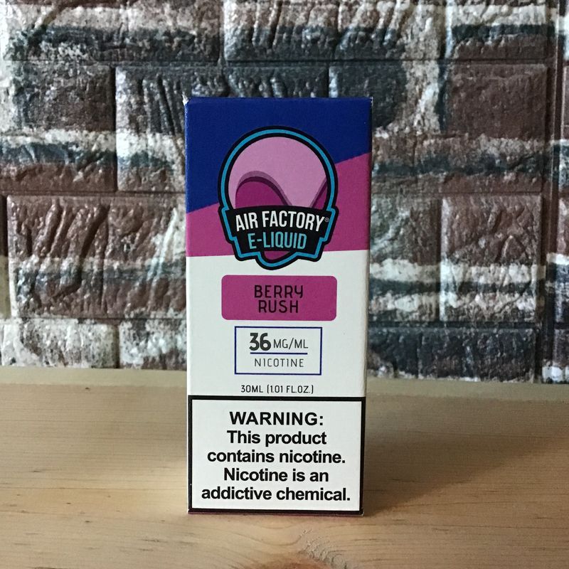 36mg Berry Rush Air Factory 30mL