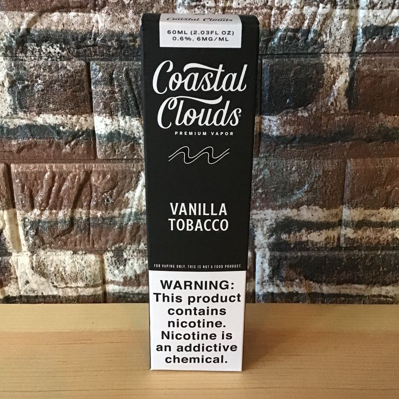 6mg Vanilla Tobacco Coastal Clouds 60mL