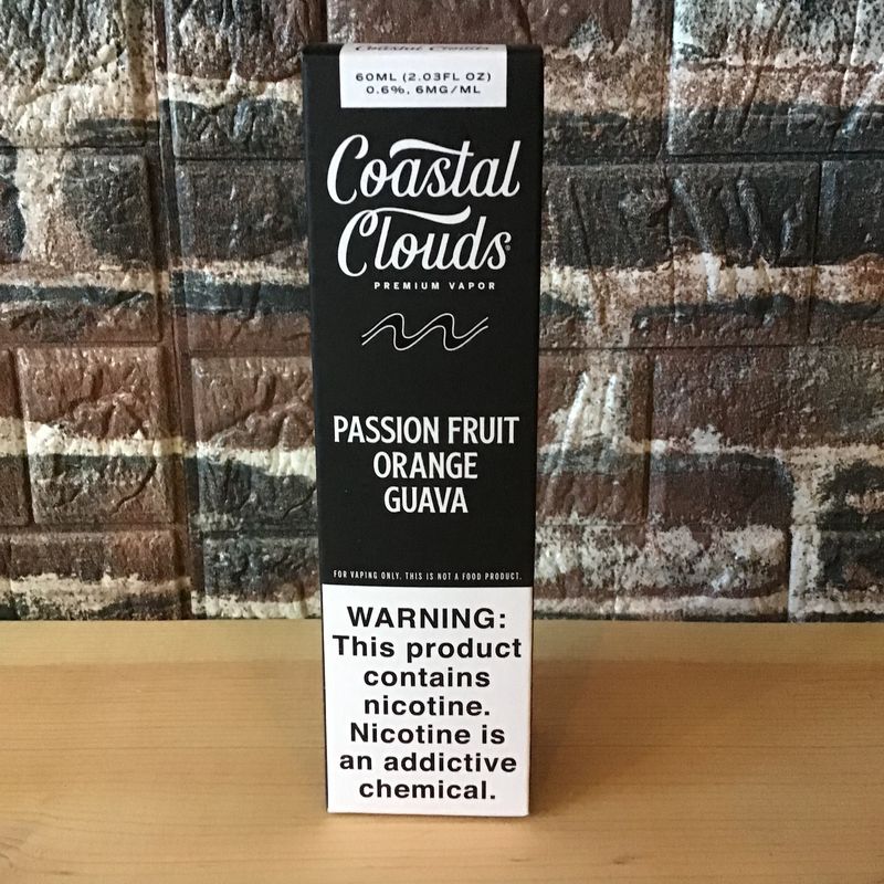 6mg Passion Fruit Guava Coastal Clouds 60mL