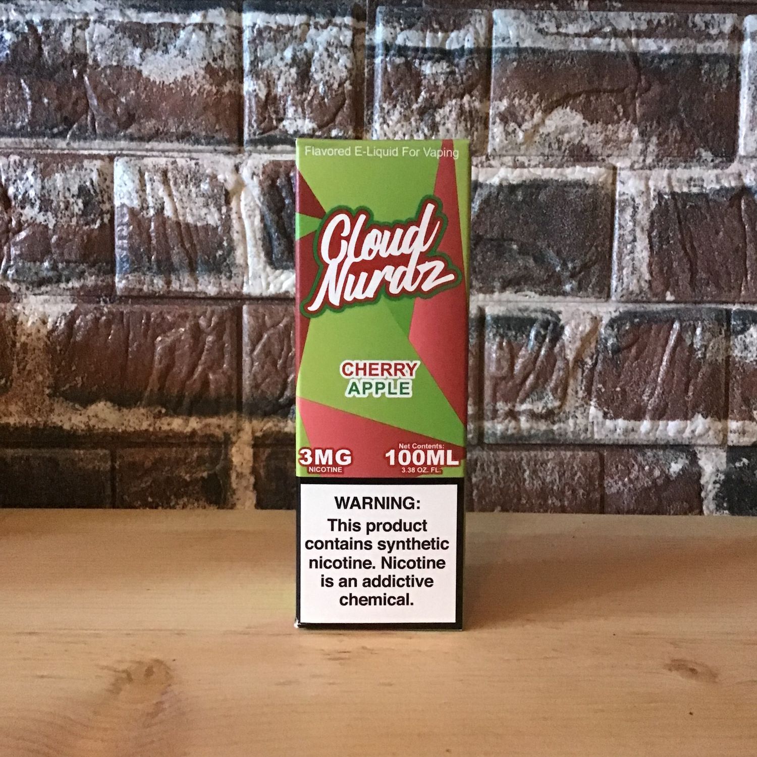 3mg Cherry Apple Cloud Nurdz 100mL