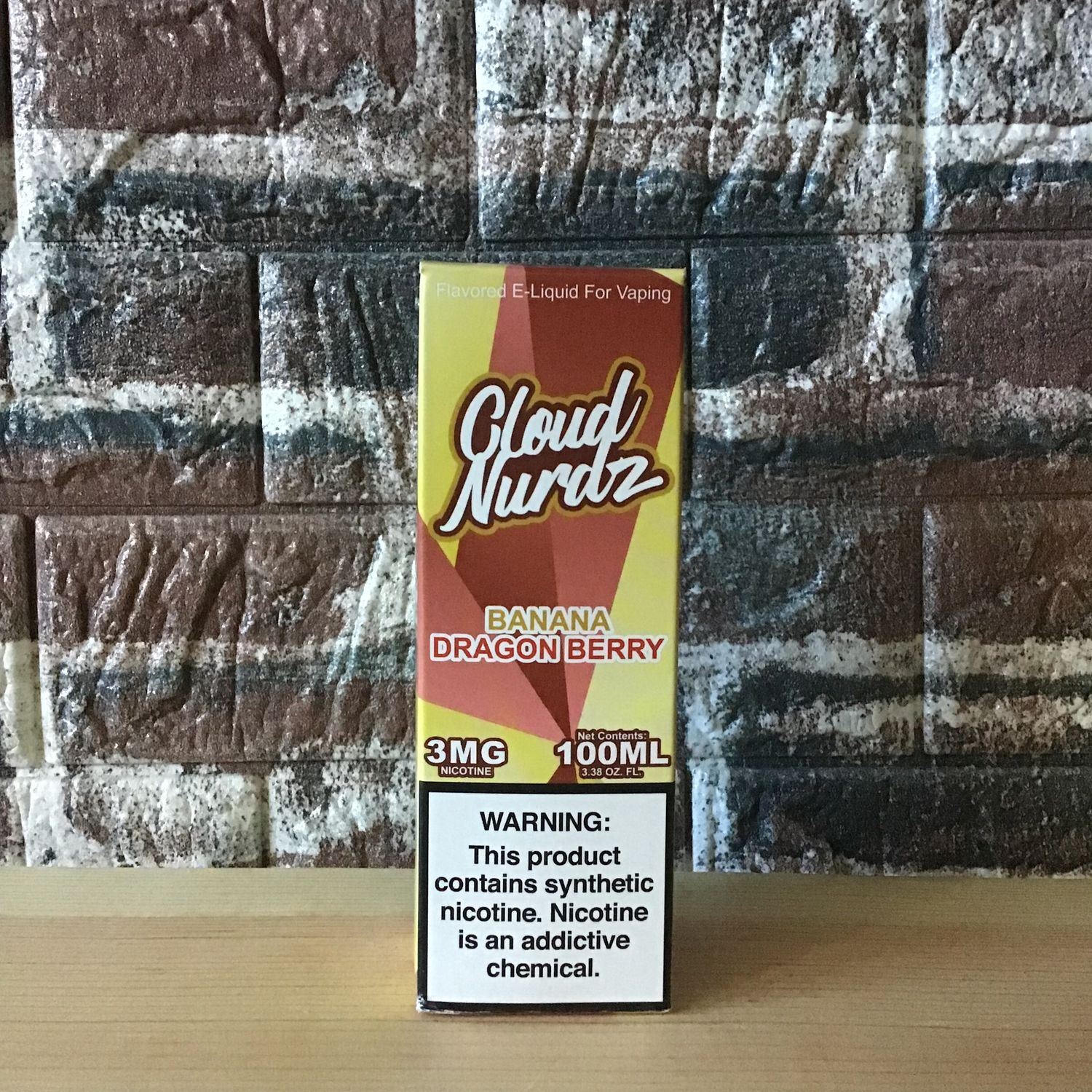 3mg Banana Dragon Berry Cloud Nurdz 100mL