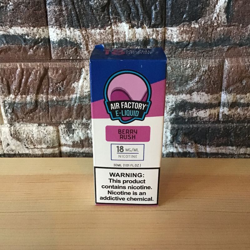 18mg Berry Rush Air Factory 30mL