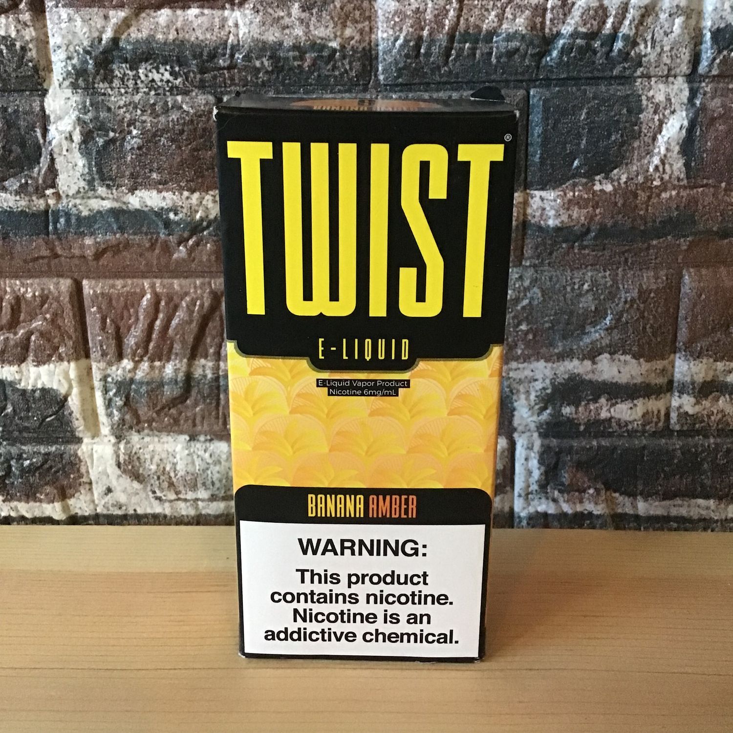 6mg Banana Amber Twist 60mL (2 Pack)