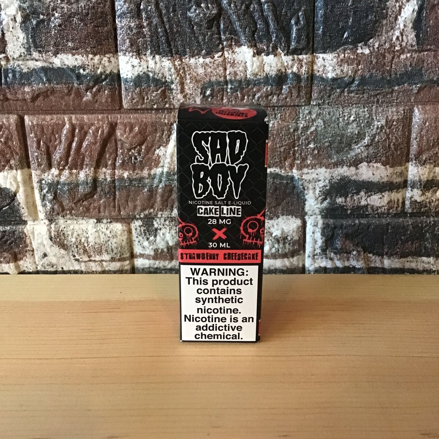 28mg Strawberry Cheesecake Sad Boy 30mL