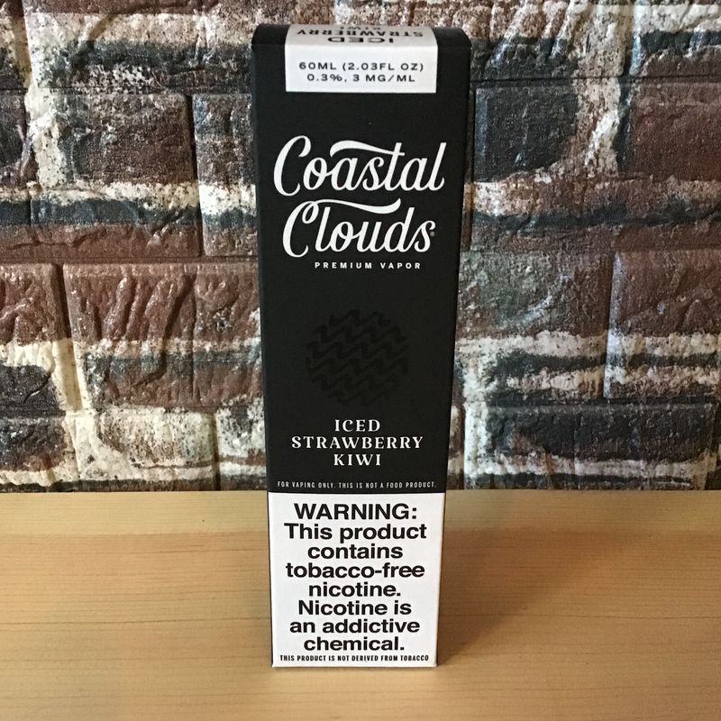 3mg Iced Strawberry Kiwi Coastal Clouds 60mL