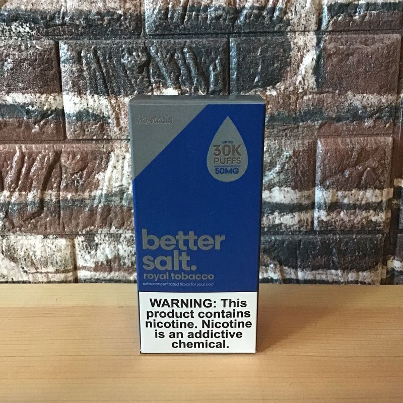 50mg Royal Tobacco Better Salt Vapetasia 30mL