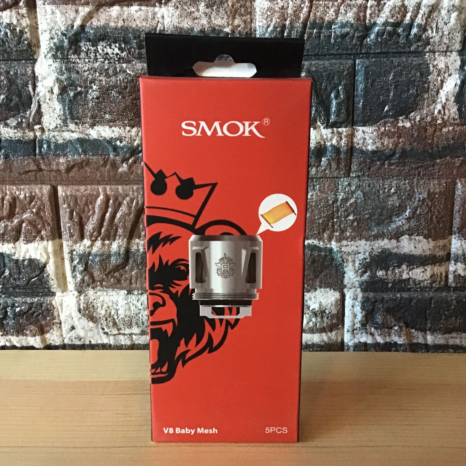 Smok V8 Baby Mesh Replacement Coil 5 Pack 0.15 Ohms