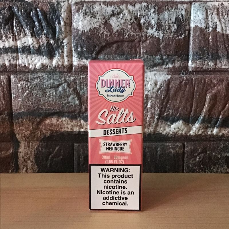 50mg Strawberry Meringue Dinner Lady 30mL