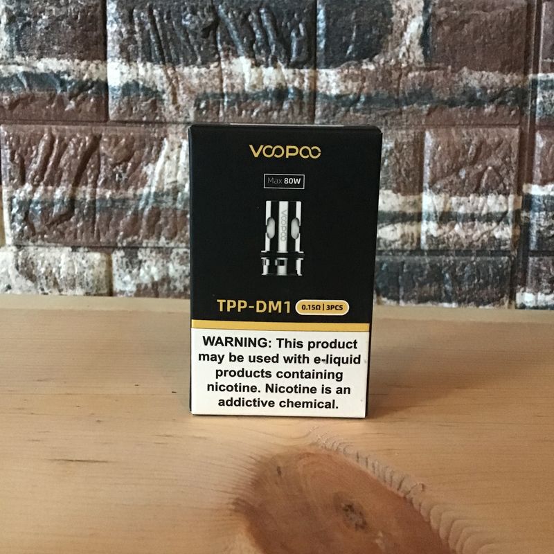 VooPoo TPP-DM1 Replacement Coil 3 Pack 0.15 Ohms
