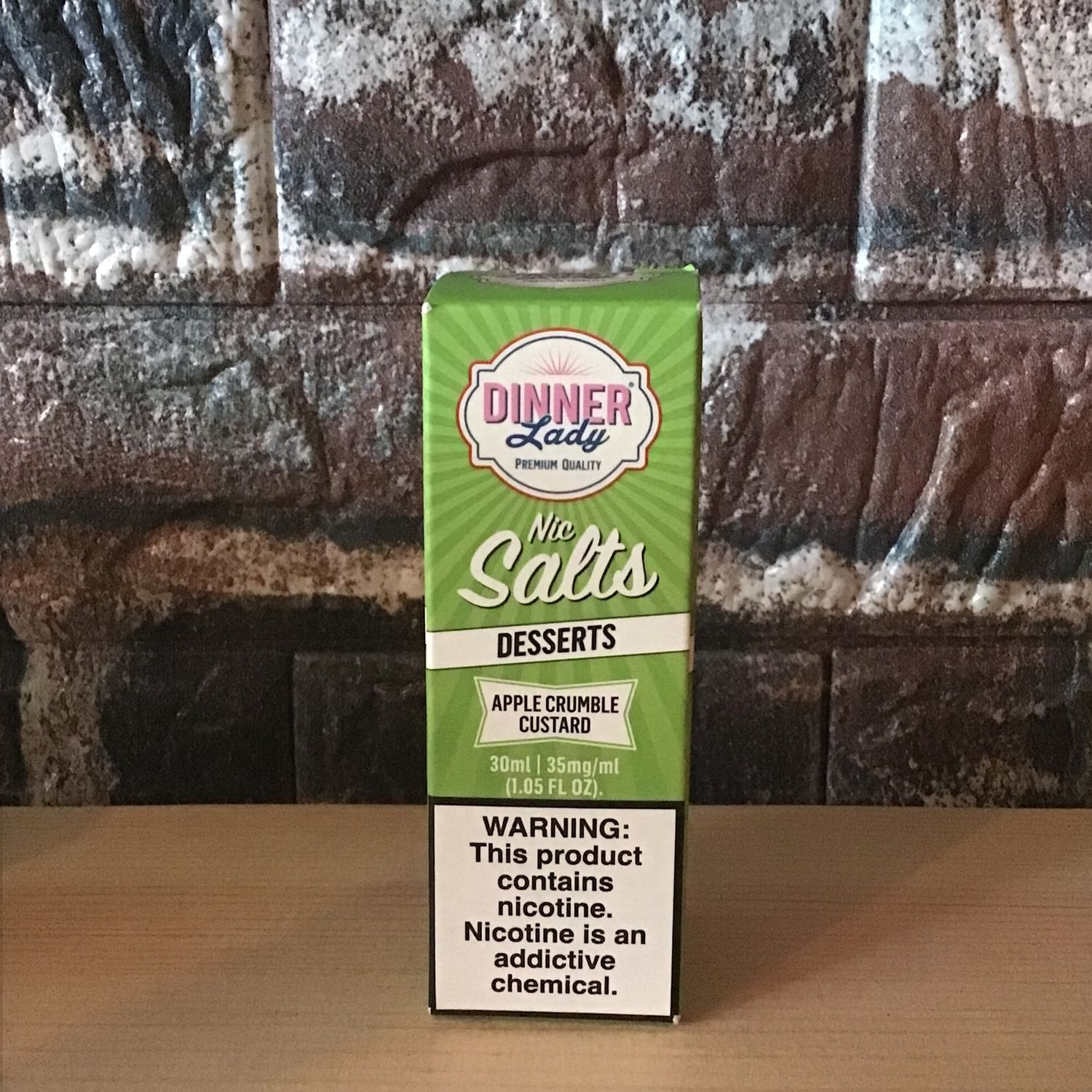 35mg Apple Crumble Dinner Lady 30mL