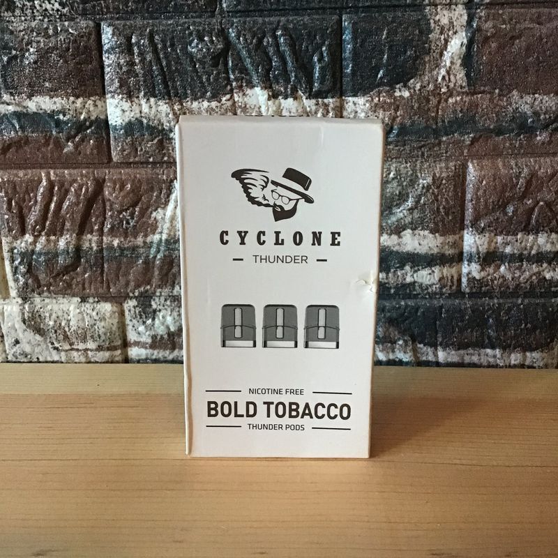 0mg Bold Tobacco Thunder Pods Cyclone