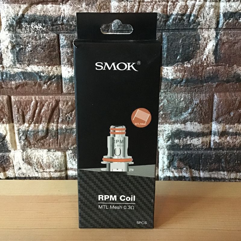 Smok RPM MTL Mesh Replacement Coil 5 Pack 0.3 Ohms
