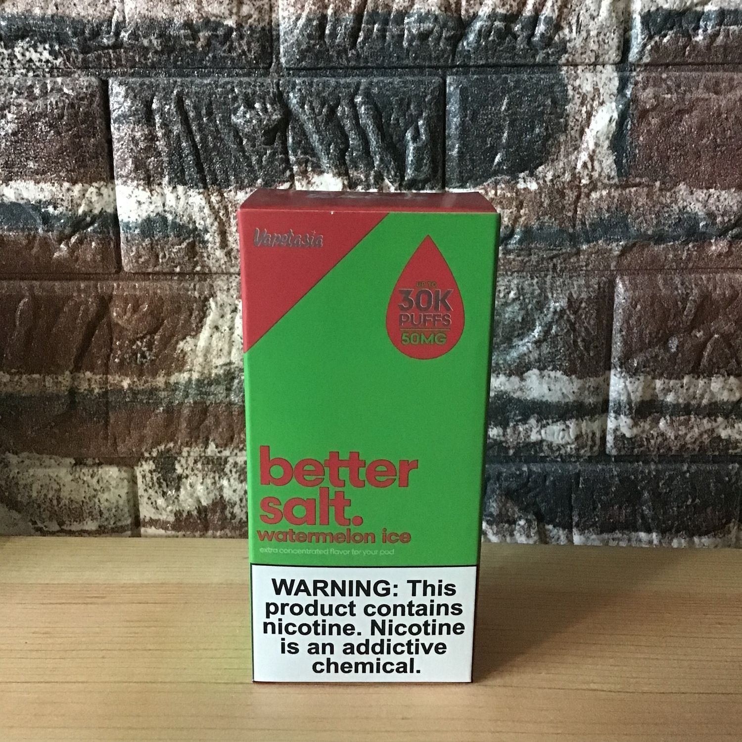50mg Watermelon Ice Better Salt Vapetasia 30mL