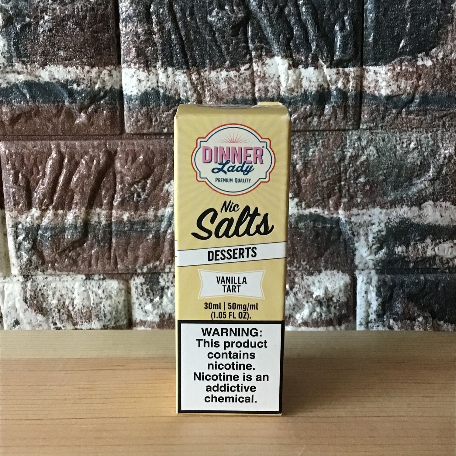 50mg Vanilla Tart Dinner Lady 30mL