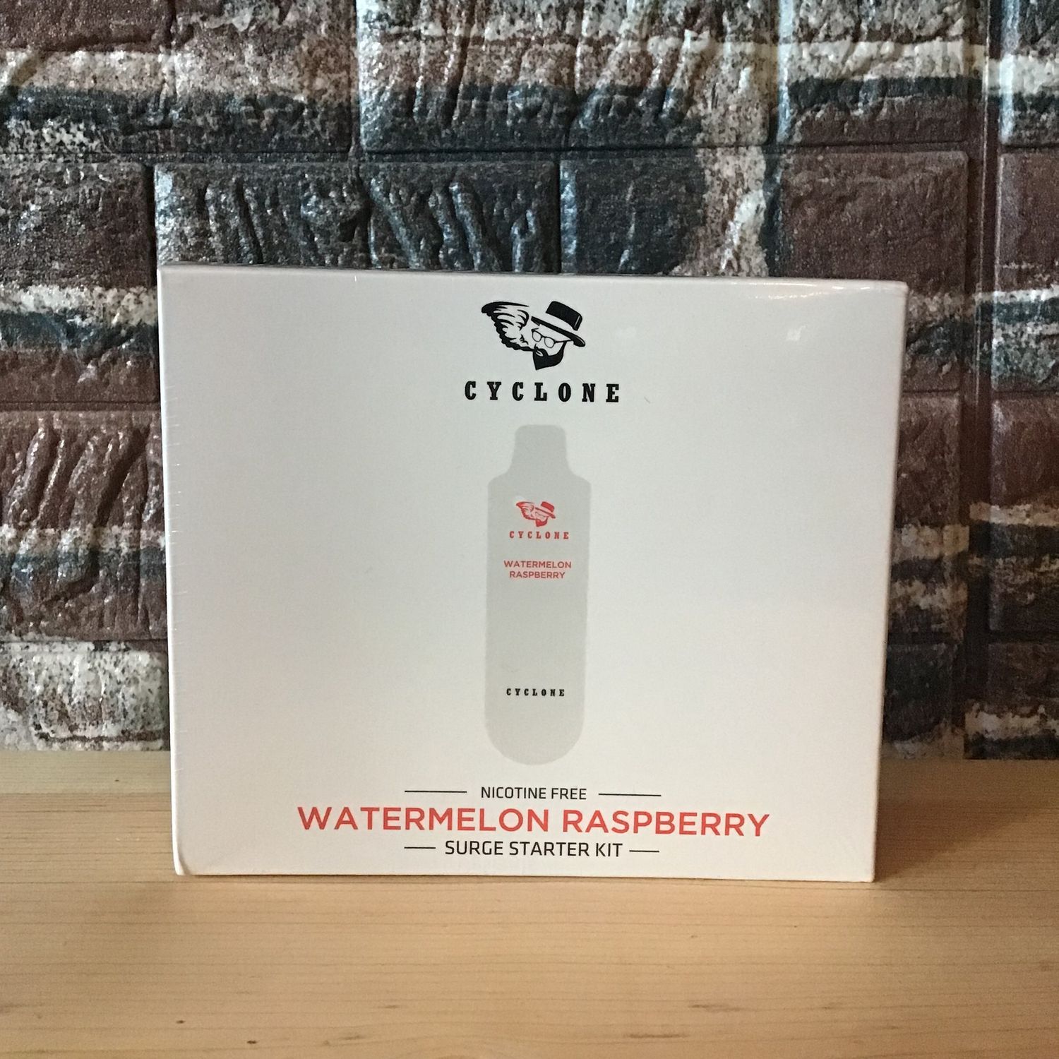 0mg Watermelon Raspberry Surge Starter Kit Cyclone 15mL