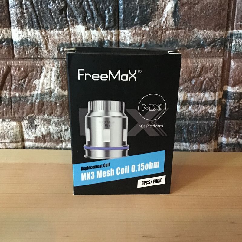 Freemax MX3 Replacement Coil 3 Pack 0.15 Ohms