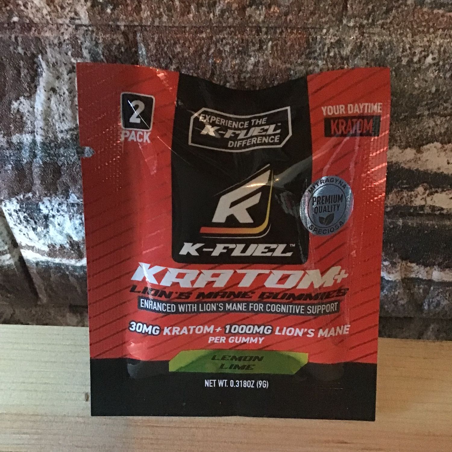 Lemon Lime Lions Mane Gummies K-Fuel