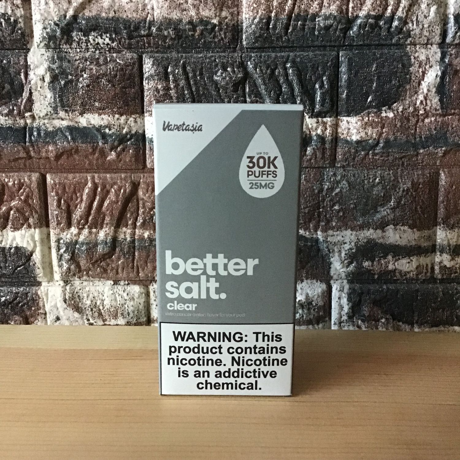 25mg Clear Better Salt Vapetasia 30mL