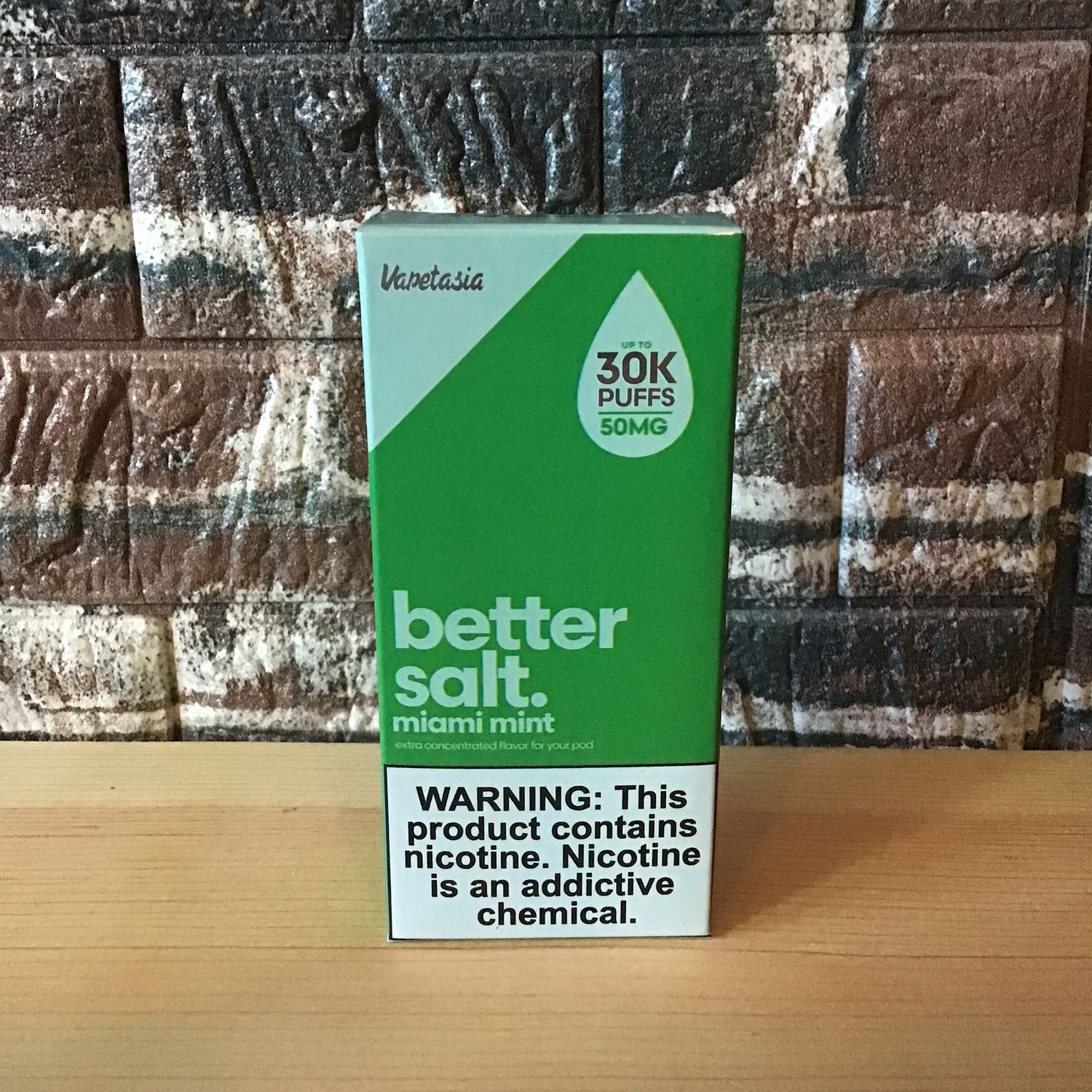 50mg Miami Mint Better Salt Vapetasia 30mL