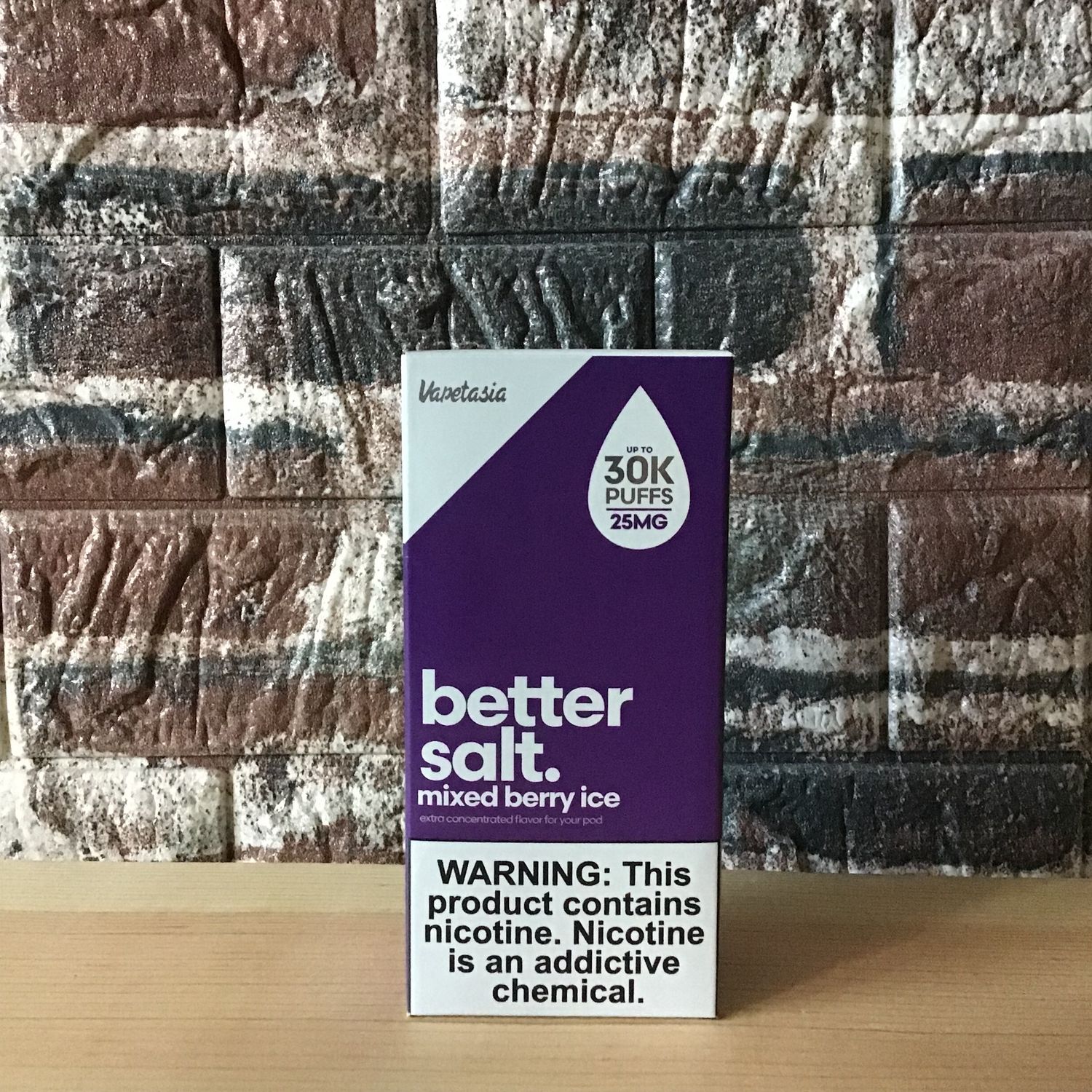 25mg Mixed Berry Ice Better Salt Vapetasia 30mL